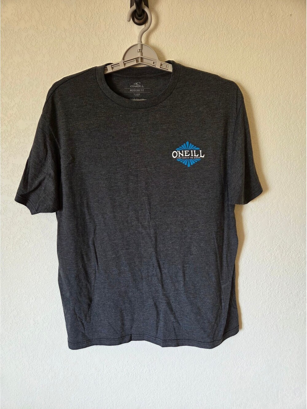 O'Neill Men's Gray Graphic Modern Fit Cotton T-Shirt Size X-Large